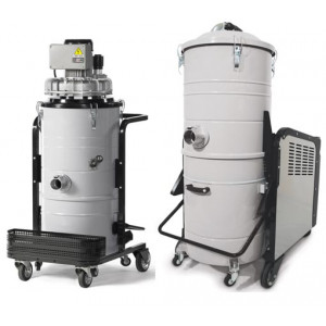 Aspirateur industriel mobile atex - Capacité de collecte : 40 L à 175 L