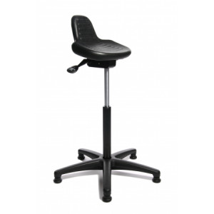 Assis debout atelier ajustable - Hauteur d'assise réglable : 59-84 cm