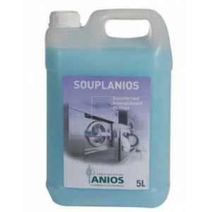 Assouplissant désinfectant 5L - Biocide : Levuricide | Bactéricide - Sans parfum