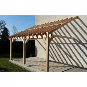 https://www.techni-contact.site/ressources/images/produits/merchandising/auvent-adosse-en-bois-21841789-1.jpg - Dim : L 3 m x P 5,5 m x H 3,60 m