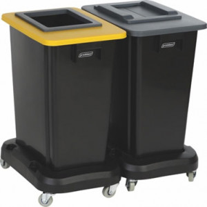 https://www.techni-contact.site/ressources/images/produits/merchandising/bac-a-ordure-interieur-tri-selectif-2-bacs-60-l-21438573-1.jpg - Capacité : 2 x 60 L - Polypropylène - Noir