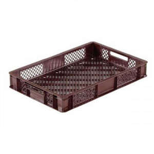 https://www.techni-contact.site/ressources/images/produits/merchandising/bac-agricole-maraicher-plastique-parois-ajourees-marron-ou-rouge-15-l-79177371-1.jpg - Polypropylène recyclable - Coloris : Marron -
Volume : 15 à 80 L - 600 x 400 mm