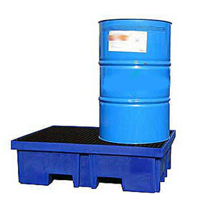 Bac de rétention PEHD 2 fûts 60 Litres - Stockage de fûts de 60 ou 200 litres