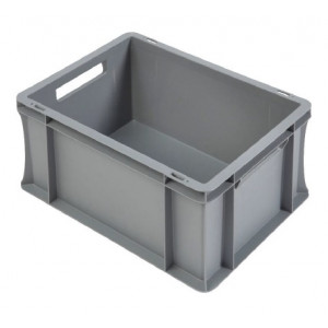 Bac plastique Norme Europe 20L - Dimensions (Lxlxh) : 400 x 300 x 220 mm