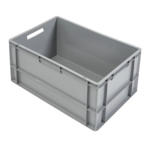 Bac plastique Norme Europe 60 L - Dimensions : 600 x 400 x 320 mm