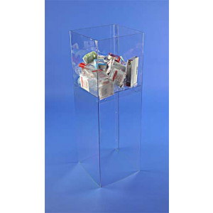 https://www.techni-contact.site/ressources/images/produits/merchandising/bac-soldeur-35247193-1.jpg - Polycarbonate épaisseur 3 mm - Dimensions (L x l) 30 x 30 cm - Hauteur totale : 90 cm