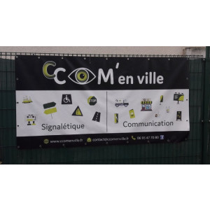 Bâche de communication - Baches et visuels 100 % personnalisables