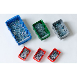 Bacs à bec plastiques pour utilitaire - 3 Profondeurs : 195, 260 ou 360 mm