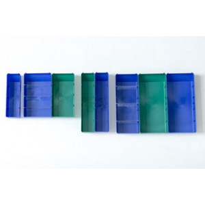 Bacs plastiques de rangement pour utilitaire - Différentes tailles