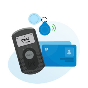 https://www.techni-contact.site/ressources/images/produits/merchandising/badgeuse-prete-a-fonctionner-12424341-1.jpg - Pointeuse à badges connectée à son logiciel cloud et prête à fonctionner en 2 minutes seulement!