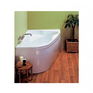 Baignoire acrylique d'angle gauche - Capacité (L) : 270