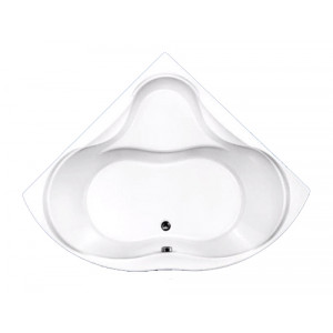 Baignoire d'angle acrylique personnalisable - Capacité (L) : 270