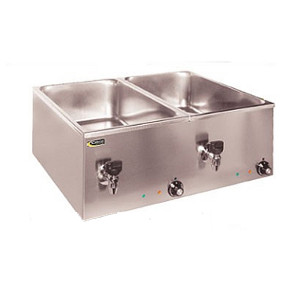 Bain marie professionnel - Modèle : Double GN1-1