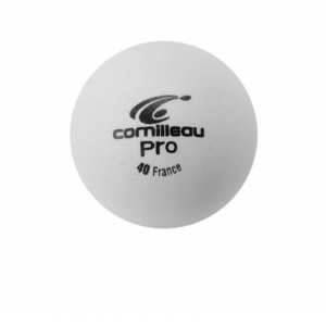 Balles de ping pong pro ITTF - Coloris : Balles blanches ou oranges