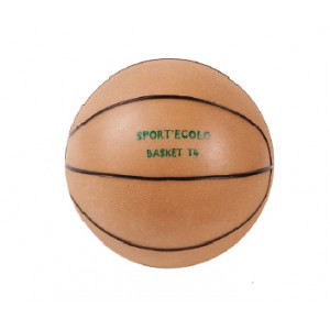 Ballon basket écolo en chanvre - Matière : Chanvre - Diamètre : 210 mm