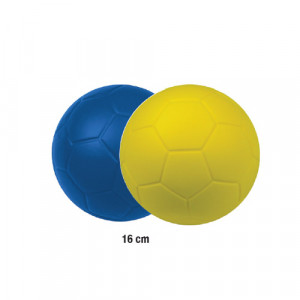 Ballon football en mousse 16 cm - Diamètres : 16 cm