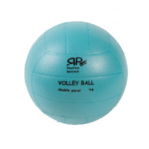 Ballon Volley Ball - Enveloppe PVC - Mousse en polyuréthane - Diamètre (mm) : 210