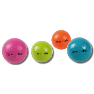 Ballons handball pour enfants - Matière : PVC - Diamètres (mm) : 145 - 155 - 165 - 175