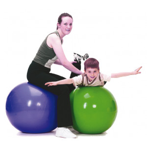 Ballons pour exercices de motricité - Diamètres : 55 / 75 / 100 cm - Poids : 700 / 1,2 / 2,2 kg