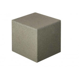 Banc béton cube tetris - Longueur : 450 mm - Assise : 450 mm - A poser ou à ancrer avec tiges métalliques