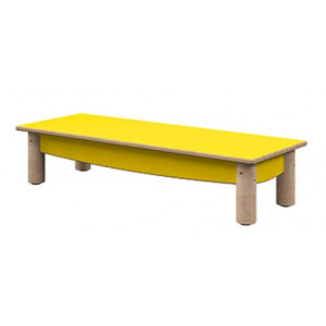 Banc classique pour crèche - L:800 mm; H:variable; P:300 mm