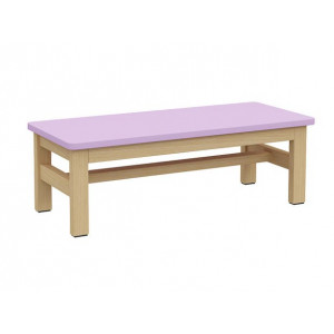 Banc classique pour crèches - Largeur :  800 mm  - Hauteur variable