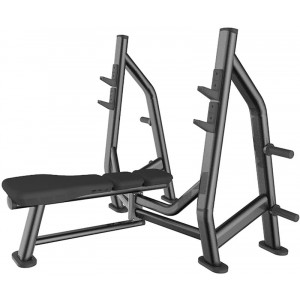 Banc de musculation développé couché en acier - Poids : 50 kg  -  Dimensions L x l x H : 1750 x 1510 x 1280 mm