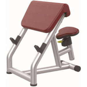 Banc de musculation Larry Scott - Poids : 39 kg - Norme européenne EN957