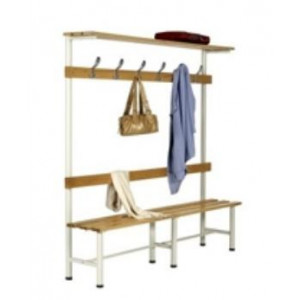 Banc de vestiaire simple l 120 - 150 - Banc en bois