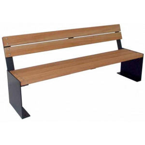 Banc en acier galvanisé - Structure porteuse en acier galvanisé