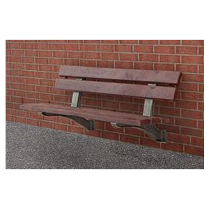 Banc mural d'extérieur - Longueur : 150 cm