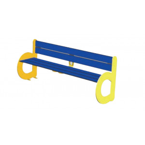 Banc pour enfants L 1500 mm - Dimensions (L x H x P):1500 x 600 x 410