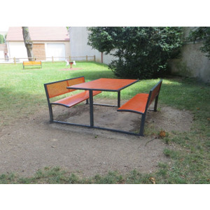 Banc pour jardin - Dimensions L x l (mm) : 600 / 1200 / 2000 x 350 / 750