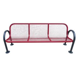 Banc public H 900 mm - Longueur  : 1200 - 2000 mm