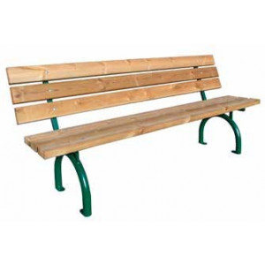 Banc public Riviera - Longueur : 2000 mm
