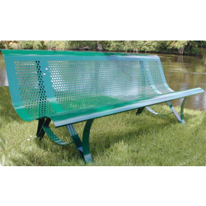 Banc tout acier public - Agréé NF P99-610