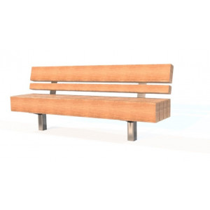 https://www.techni-contact.site/ressources/images/produits/merchandising/banc-urbain-en-acier-inox-et-bois-200-cm-avec-dossier-34421652-1.jpg - Traverses 100x200 et 90x90 en pin