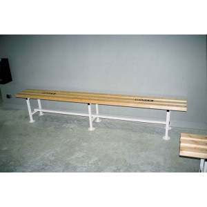 Bancs de touche - Longueur : 2 ou 2,5 m - Hauteur 43 cm - Assise 3 lames 