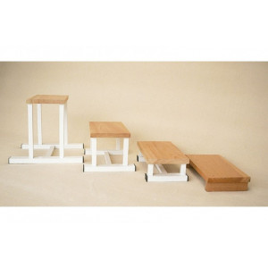 Bancs impulsion scolaires - Hauteur : 0,10 - 0,17 - 0,30 ou 0,50 m