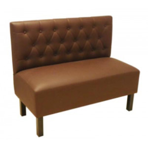 Banquette café restaurant sur mesure - Assise mousse 45kg/m3