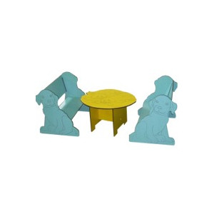 Banquette enfant creche - Table et chaises enfants