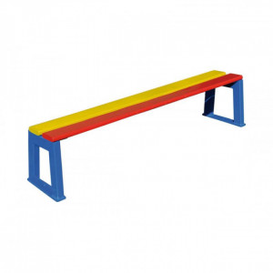 Banquette scolaire pour enfants - Longueur : 1500 mm - Bois chêne certifié PEFC - Sur platines