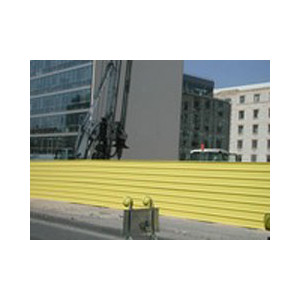 Bardage de chantier horizontal - Bardage CISA40 en pose horizontale