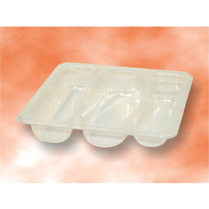 Barquette plastique alimentaire - Pack de deux barquettes multi-usages