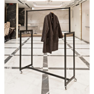 https://www.techni-contact.site/ressources/images/produits/merchandising/barre-porte-manteaux-mobile-metallique-51974421-1.jpg - Hauteur : 168 cm - Structure : Métal coloré