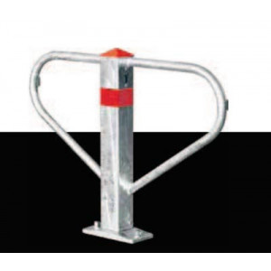 Barrière d’accès largeur 500 mm  - Hauteur : 500  mm – Largeur: 770  mm – Acier galvanisé