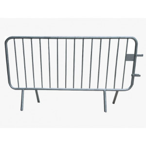 https://www.techni-contact.site/ressources/images/produits/merchandising/barriere-de-police-avec-plaque-en-acier-galvanise-grise-77172842-1.jpg - Nombre de barreaux : 14 ou 18