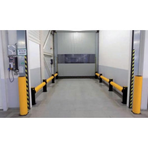 Barrière de protection d'entrepôt - Protection des cloisons et portes