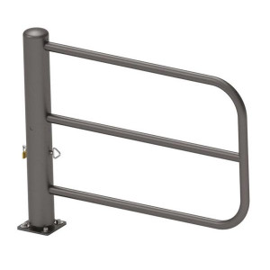 https://www.techni-contact.site/ressources/images/produits/merchandising/barriere-tournante-en-acier-longueur-3-metres-79914628-1.jpg - Longueur : 1400 mm - Acier Ø 50 mm - Galva ou peint sur galva - Sur platine