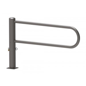 https://www.techni-contact.site/ressources/images/produits/merchandising/barriere-tournante-long-1800-mm-galvanise-ou-peint-sur-galva-52712112-1.jpg - Longueur : 1800 mm - Acier Ø 60 mm - Galva ou peint sur galva - Sur platine